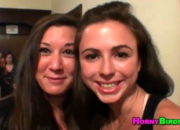 Black Dress Affair Horny Babes Party