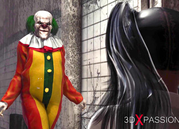 3d Anal, Clown, Standing Anal