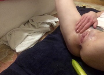 Anal, Anal Orgasmus Solo, Banaan Orgasme