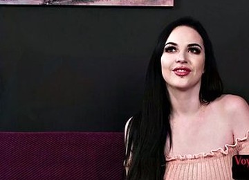 Femdom CFNM Voyeur Babe Watching Guy Jerk Cock On Her