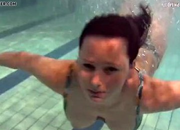 Ivetta And Katka And Barbara Hot Lesbians Underwater