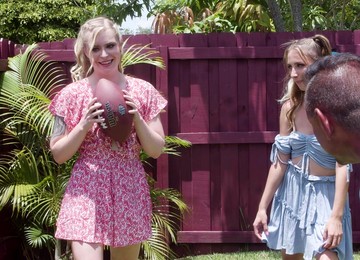 Group Fucking At The Party With Macy Meadows & Krissy Knight