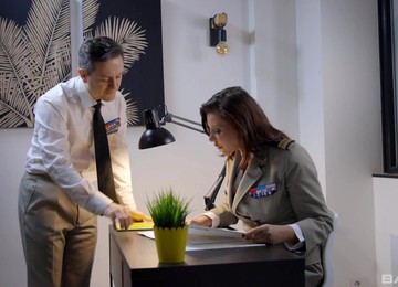 Big Ass MILF Involves Herself In Pure Intimate Rounds With One Of Her Colleagues