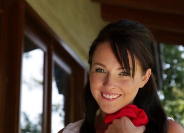 Sexy Neighbor Ashley Stone Drops Her Panties To Be Fucked Good