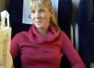 Blowjob On Train