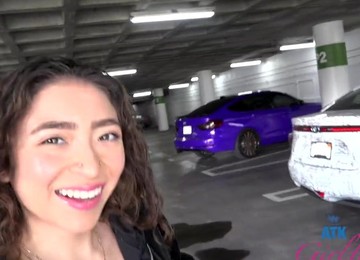 Amateur Girl Amber Summer Loves Teasing While In Public Places