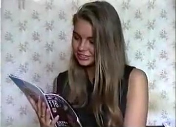 Geil Blondje Op Een Casting