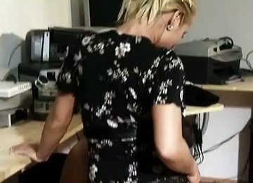 Blonde Milf Vera Blows And Gets Her Ass Drilled From Behind