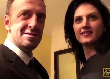 Pascal White And Eva Johnson In Sub In Lingerie Dominated Hard