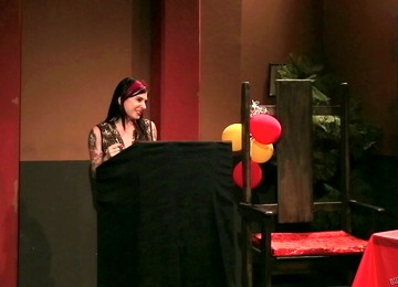 Tattooed Punk Pornstars Have A Feast In A Hot Threesome