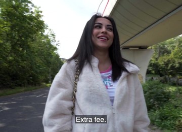 Outdoor Dicking In Missionary With Brunette Tasha Lustn - HD