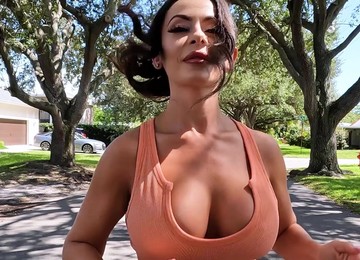 Kiki Klout With Big Tits Moans While Getting Fucked By Her Coach