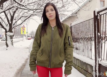 Slutty Chick In Ripped Yoga Pants Bea C Is Fucked And Creampied By One Kinky Dude