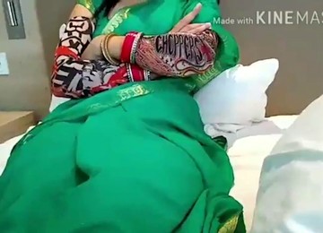 Indian Bhabhi Enjoys BBC As Her Devar Watches In Steamy Hotel Room Sex