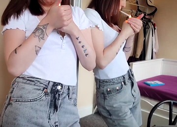 Dominant Hairdresser Indulges In Smoking Fetish And Uses You As Her Human Ashtray