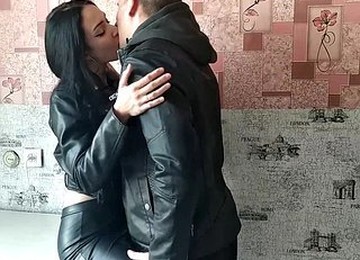 Stepbrother And Stepsister Kiss Before Fucking Hard