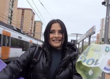 Impressive Public Porn With A Young Czech Teen Avid For Cash