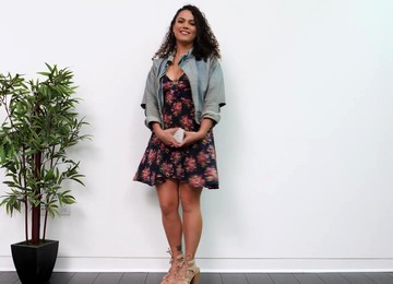 Curly Haired Amorina Moans Loudly While Fucking With A Black Guy