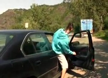 Two Gay Hunks Have A Hot Fuck In The Outdoors