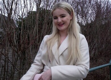 HD POV Video Of Eliza Eves Wearing Nylon Stockings Gets Fucked