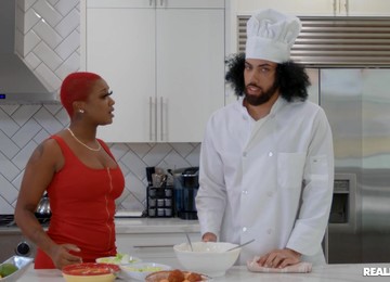 Short Hair Ebony Girl Deja Marie Enjoys While Getting Fucked Hard