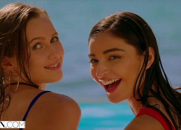 College Student Has Secret Coitus With Couple While On Vacation