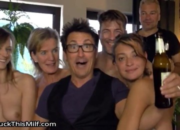 Voluptuous Sluts Incredible Group Sex Clip