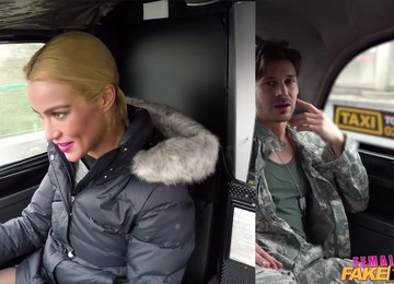 Horny MILF Fucks Big-dicked Military Guy