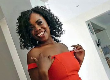 Natural Ebony MILF Takes A White Cock In A Fake Hardcore Job Interview