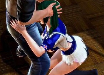 3D Hentai - Principal And Cheerleader Fucking Hard In The Classroom