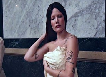 Halsey Naked From The Front, Butt And Topless
