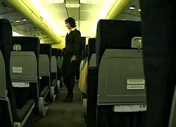 Air Hostess Fantasy Fuck Up The Ass