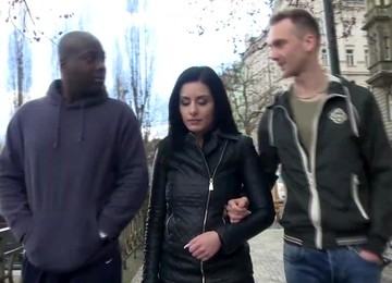 Cuckold Helps Gorgeous Wife To Go Anal With BBC