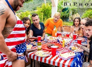Biphoria - 4th Of July Hot Af Bi Orgy