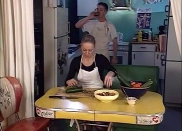 Junior Stud Banging Two Old Ladies In The Ass