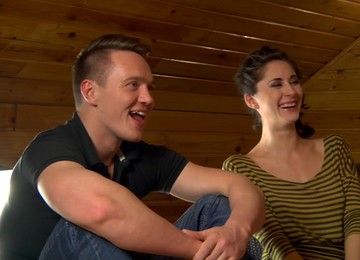 Aruna & Izi & Sabrina & Stephany In Lustful Orgy With Plenty Of Horny Naked Students