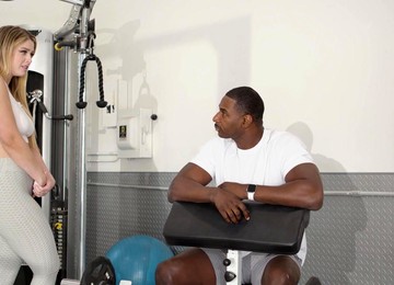 Sunday Snack For Badass BIG BLACK DICK - Interracial Sex