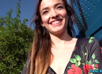 Horny Stallion Fucks Young Babe In The Abandoned House