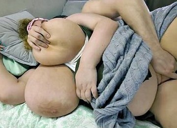 Stepson In Bed With Busty Stepmom. At First She Thinks Its Her Husband. He Caresses Her And Fucks Her