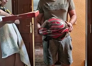 Fuck With The Delivery Man