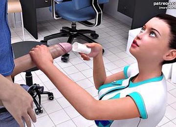 My Cute Roommate - Horny Nurse Loves To Deepthroat A Big Cock - 2