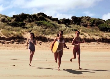 Video Of Lesbian Babes Having Fun While On Vacation - Chloe B