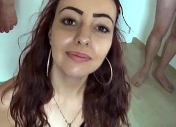 Group Of German Girlfriends Blowjob And Bukkake