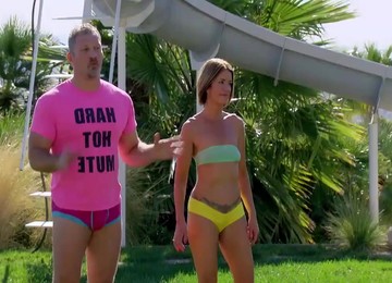 Shy Wife Lets Loose At The Swing House