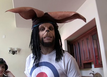 Kinky Fuck Scene Between Two Dudes And Naughty Joanna Angel