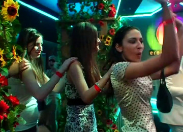 Dirty Wedding Party In A Club