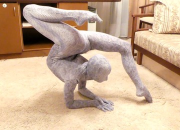 Veiled Flexible Seduction - Watch4Fetish