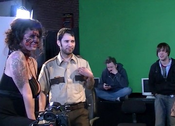 Sexy Star Joanna Angel In Behind The Scenes Of Porn Making