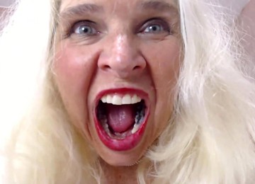 Anal Blonde Milf With Freckles Fucking Her Ass Hole