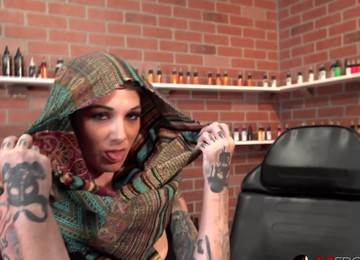 Sully Savage Gets A New UV Face Tattoo